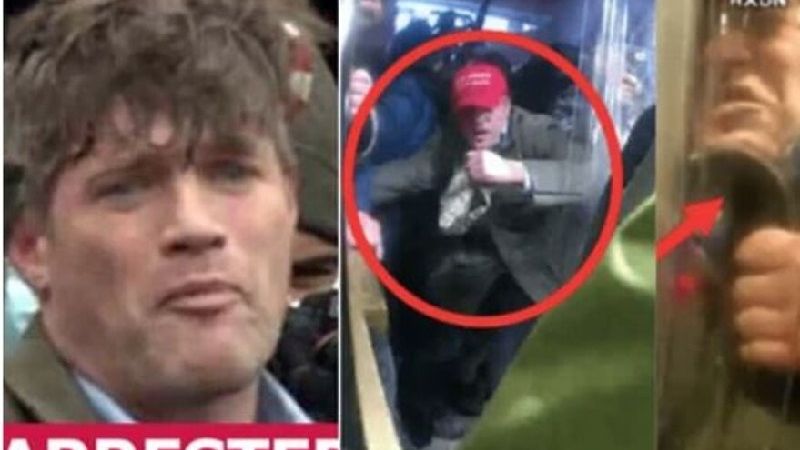 El argentino pro dictadura, detenido por ataque al Capitolio