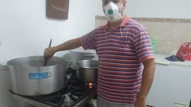 Los Cocineros de María retoman su labor solidaria