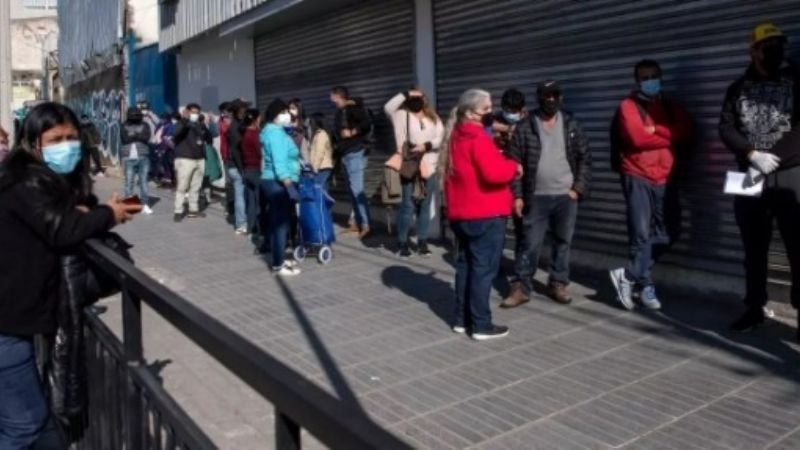 Chile, en colapso sanitario y récord de contagios diarios