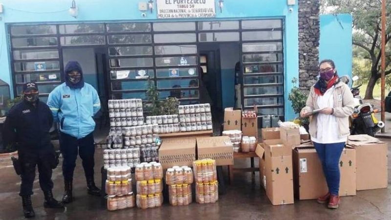 Secuestran gran cantidad de productos regionales