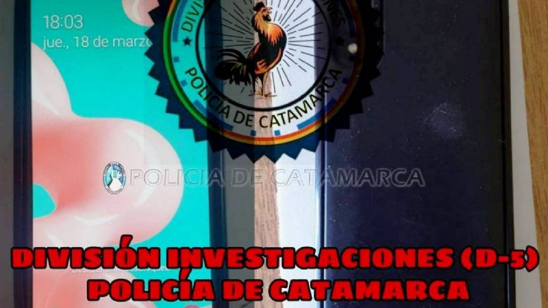 Aprehenden a una pareja que robaron un celular y lo vendían en Facebook