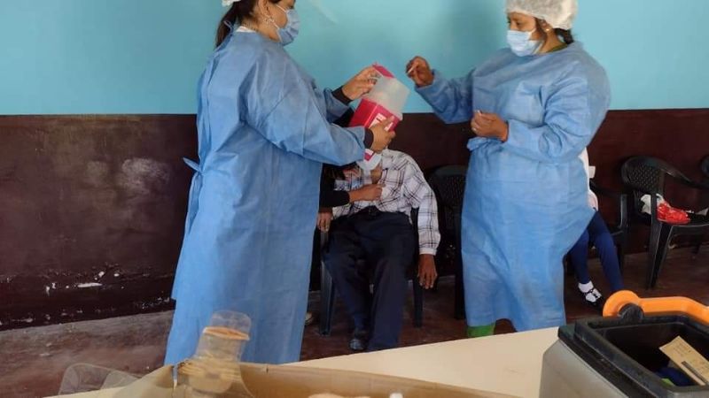 Nodos de vacunación en el Este provincial