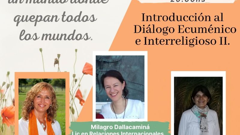 Segunda charla sobre Diálogo Ecuménico e Interreligioso