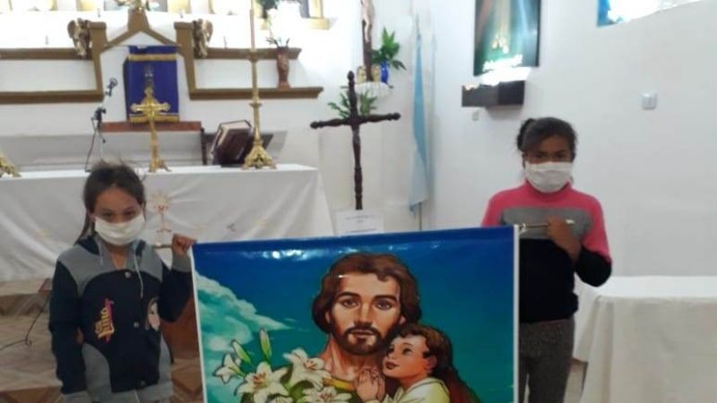 Celebran a San José en San Antonio de la Paz