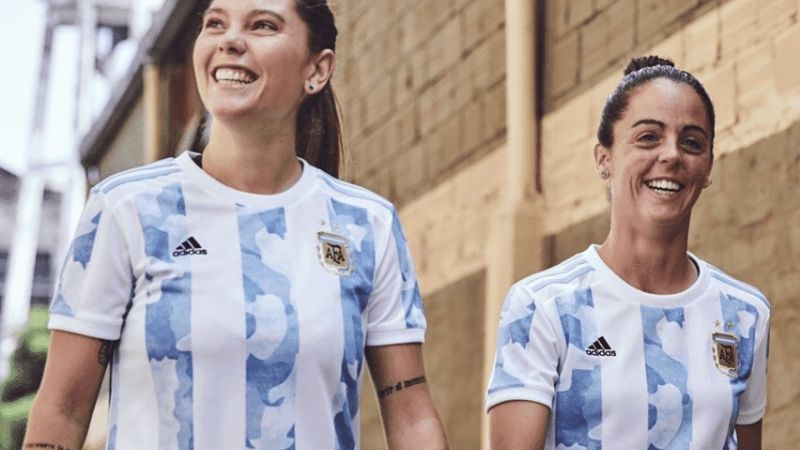 La Selección Argentina presentó su nueva camiseta