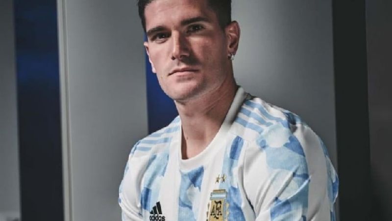 La Selección Argentina presentó su nueva camiseta