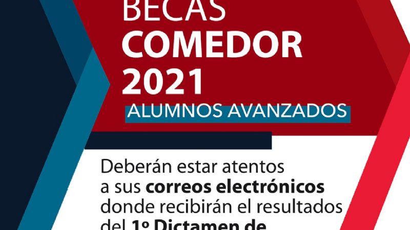 Primer dictamen Becas Comedor 2021