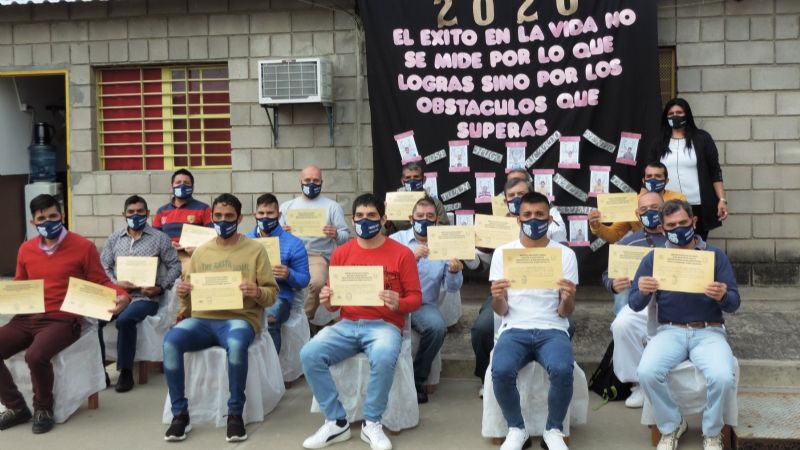 Se egresaron 15 internos del Penal de Varones