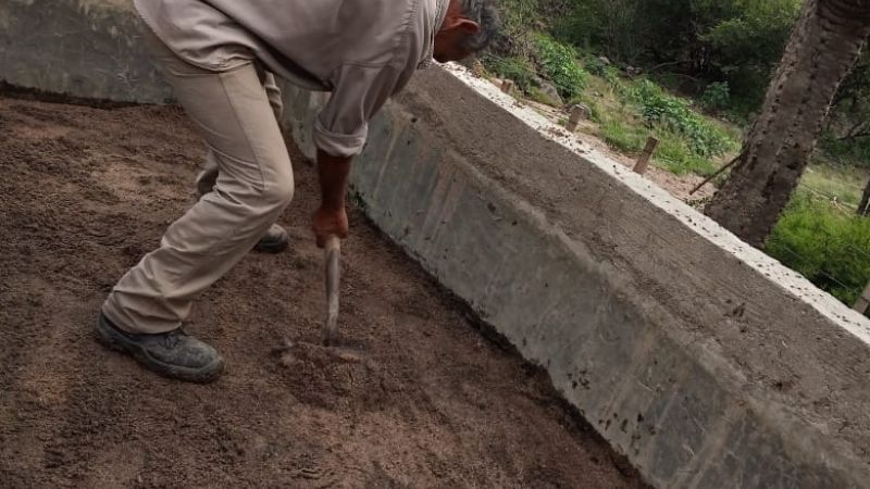 AySA realiza tareas de mantenimiento en el paraje El Mático