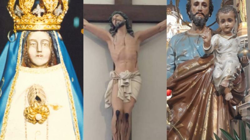 Sin peregrinación, inicia Semana Santa con el paso del Cristo Crucificado