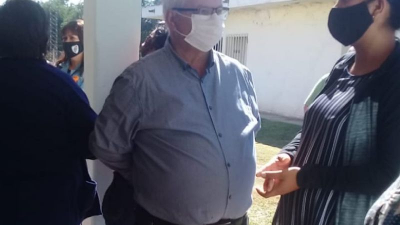 Vacunan a mayores de 80 años en Icaño