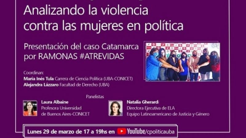 Debatirán sobre un caso de violencia política ocurrido en Catamarca