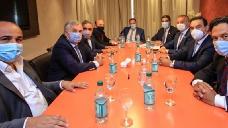 Gobernadores del norte se reunieron con funcionarios nacionales