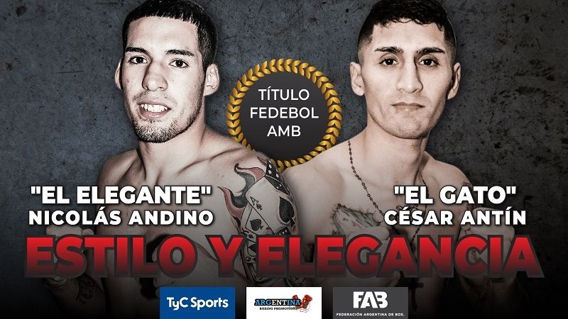 Boxeo con “Estilo y Elegancia” entre Andino y Antín