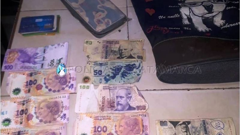 Persiguen y atrapan a un ladrón de bolsos