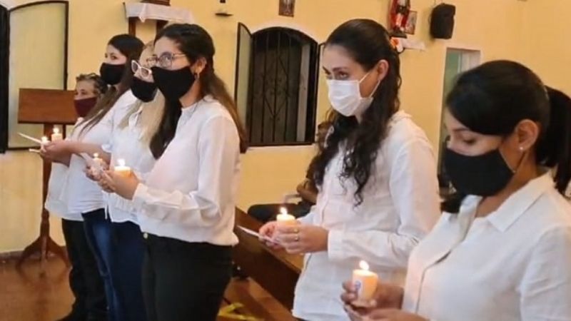 Capilla San José: Laicos de ASVE renovaron compromiso