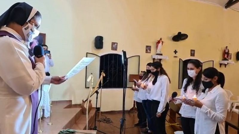 Capilla San José: Laicos de ASVE renovaron compromiso