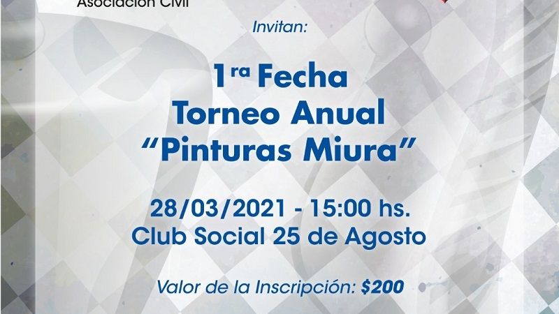 Regresan los torneos presenciales de Catamarca Ajedrez