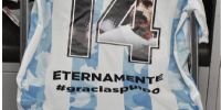 HOMENAJE A LEOPOLDO LUQUE en las camisetas de la Selección Argentinas Sub 23.