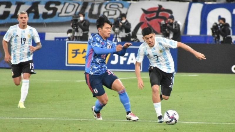 Con gol de Gaich, Argentina venció a Japón, en amistoso Sub 23