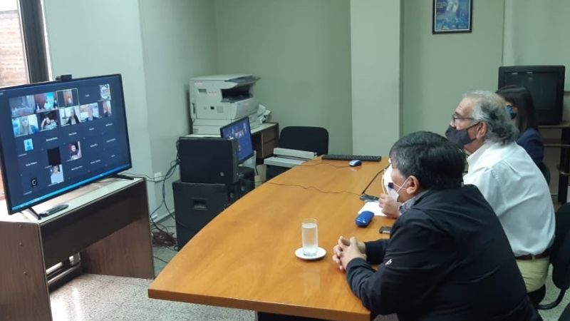 En audiencia virtual analizaron el aumento del agua