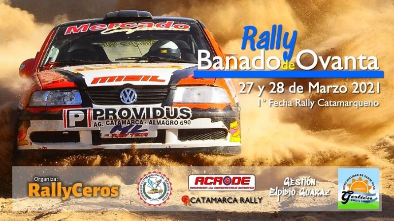 Bañado de Ovanta “abre” el Rally Catamarqueño 2021