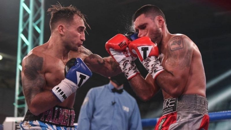 Palmetta KO 2 ante el mexicano Herrera y triunfo de Melián