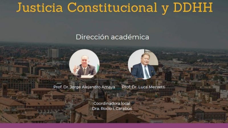 La Corte de Justicia dio inicio a la especialización en Derechos Humanos