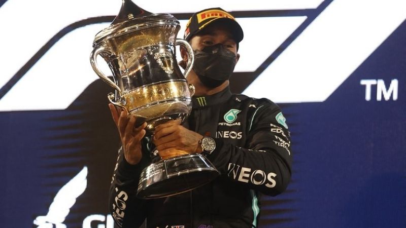 Hamilton le ganó un carrerón a Verstappen, en la F1