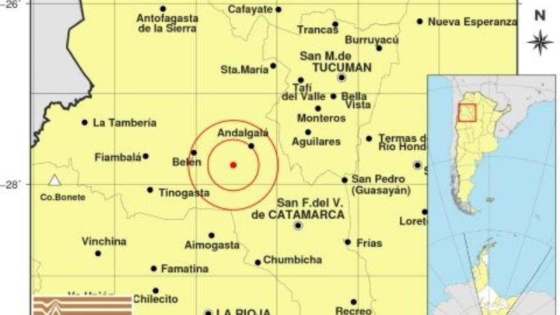Tres temblores en las últimas horas