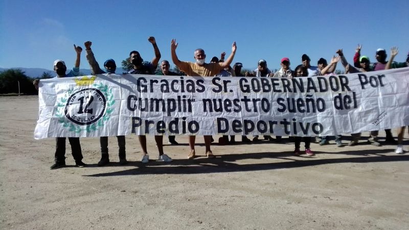 Avanzan a paso firme las obras en el Club 12 de Julio