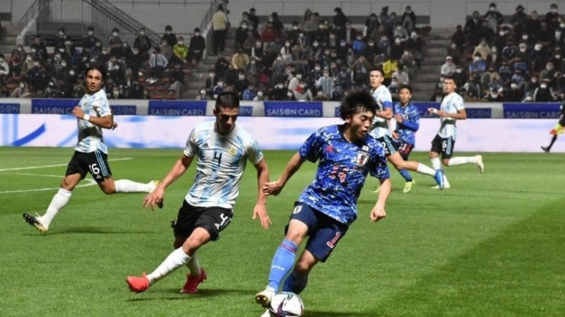 El Sub 23 argentino cayó goleado 0-3 por Japón