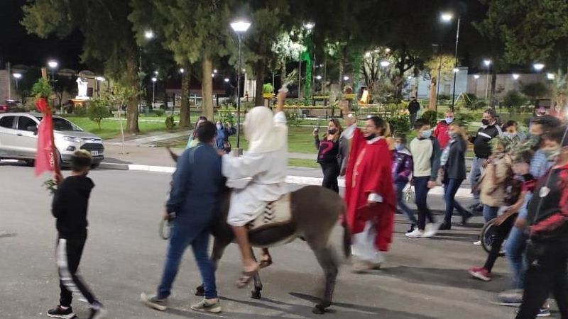 Inició la Semana Santa viviente en El Alto