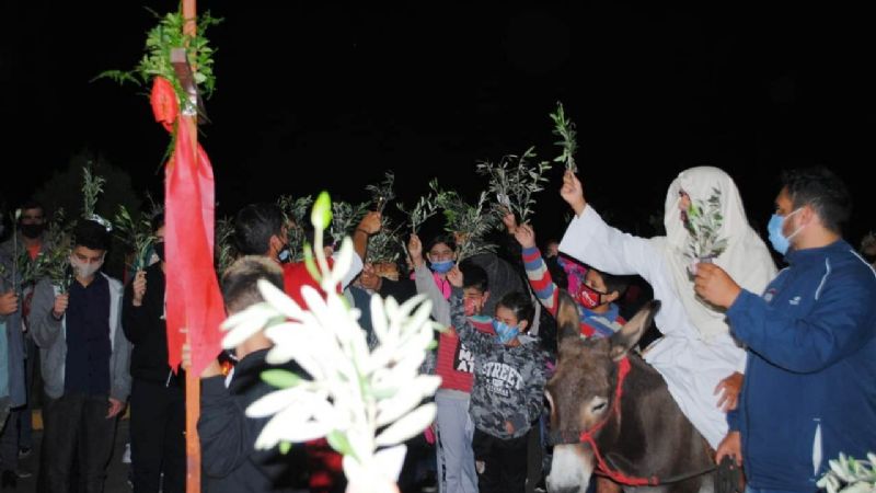 Inició la Semana Santa viviente en El Alto