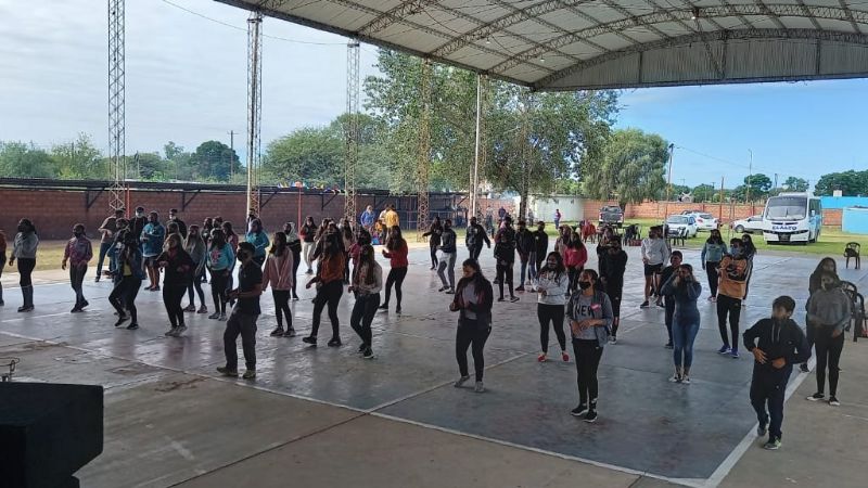 Encuentro de jóvenes en Tapso