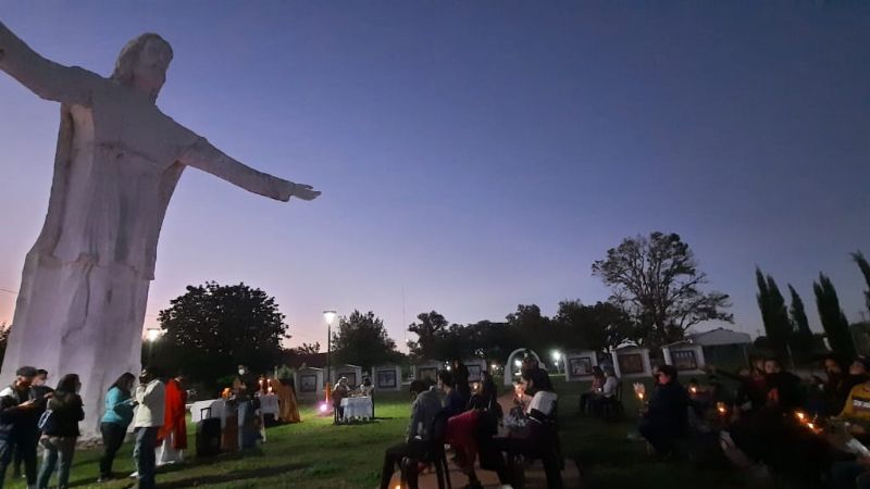 Encuentro de jóvenes en Tapso