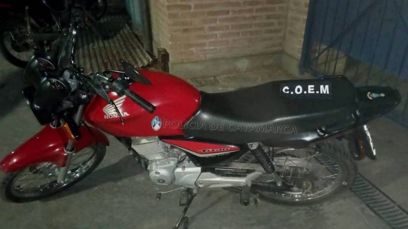 Demoran a un adolescente por el robo de una moto