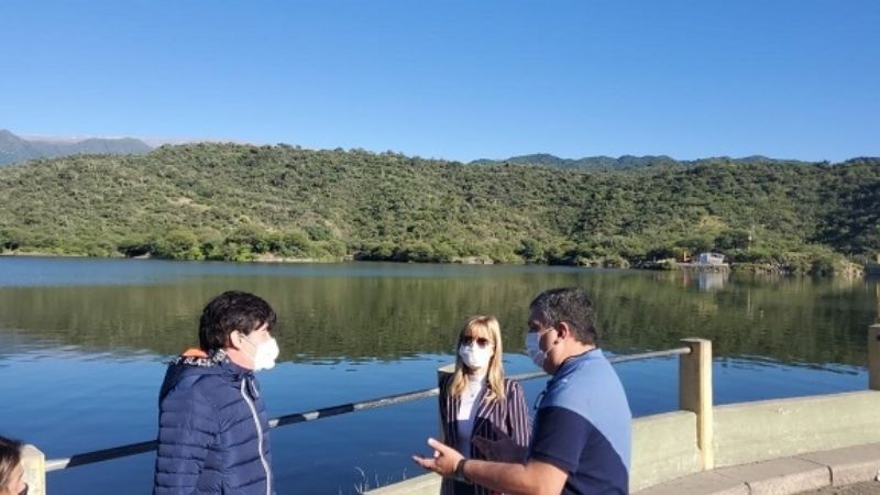 Recorrieron el Jumeal, donde harán obras de embellecimiento