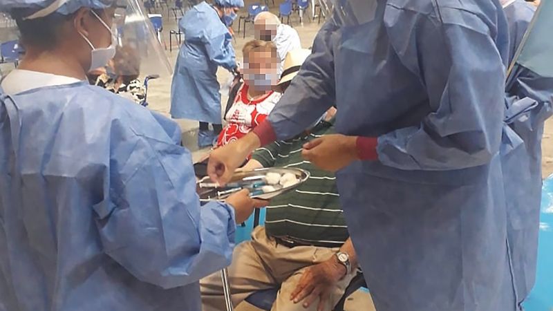 Docentes del SEM recibieron la primera dosis