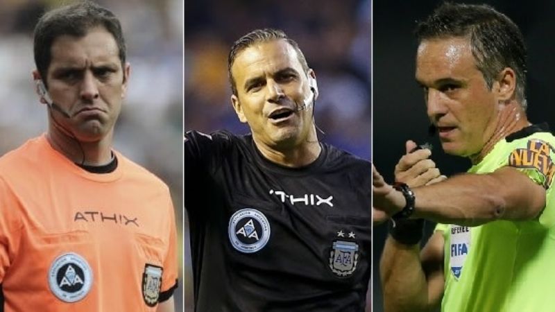 Están los árbitros de la 8va. fecha de la Copa Liga Profesional