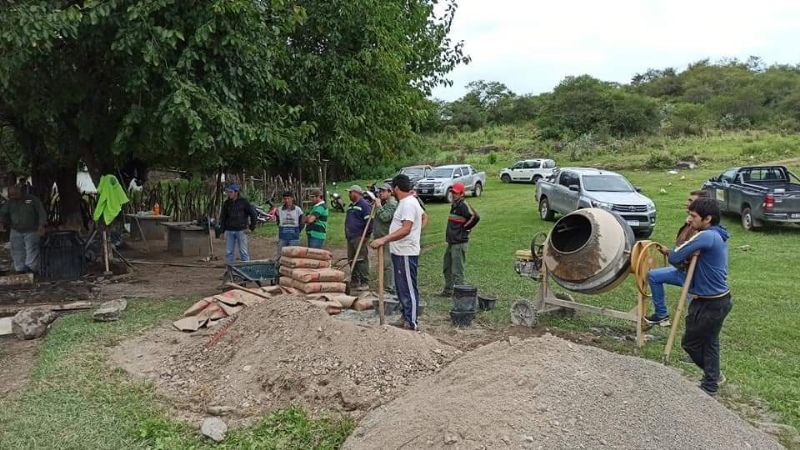 Santillán cumplió 4 años de gestión en Ancasti y lo celebró con inauguración