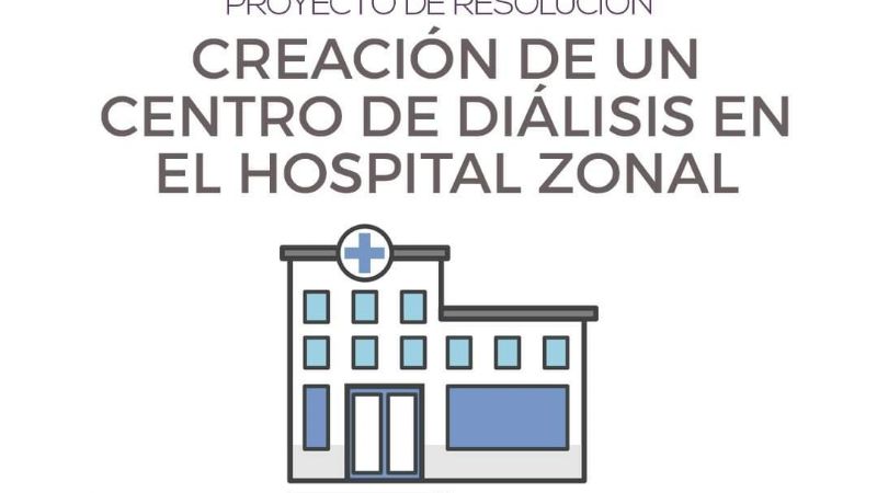 El senador Espinoza gestiona un Centro de Diálisis para el Hospital de Recreo