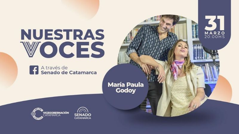 María Paula Godoy abre la temporada 2021 de “Nuestras Voces”