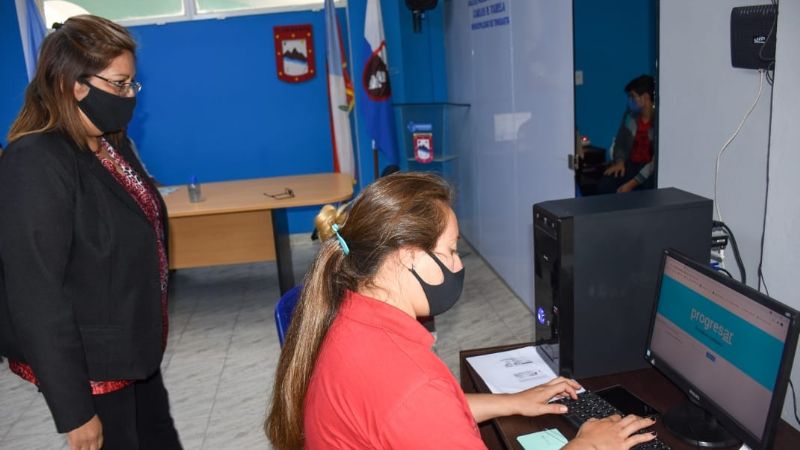 Operativo de Progresar en Tinogasta