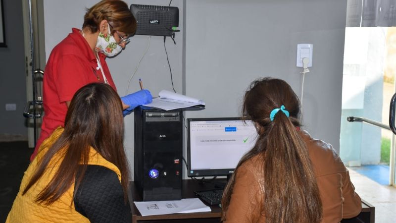 Operativo de Progresar en Tinogasta