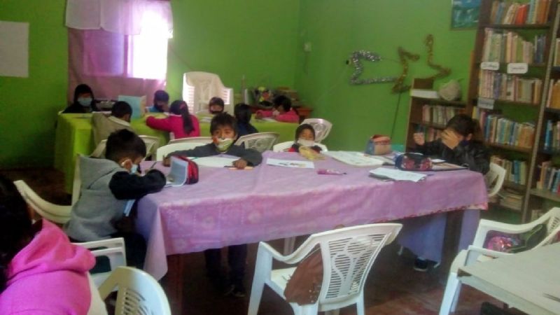 Importante proyecto para reforzar la Biblioteca Popular de Palo Seco