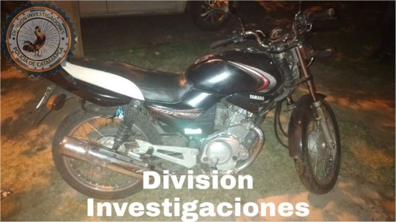 Le robaron la moto