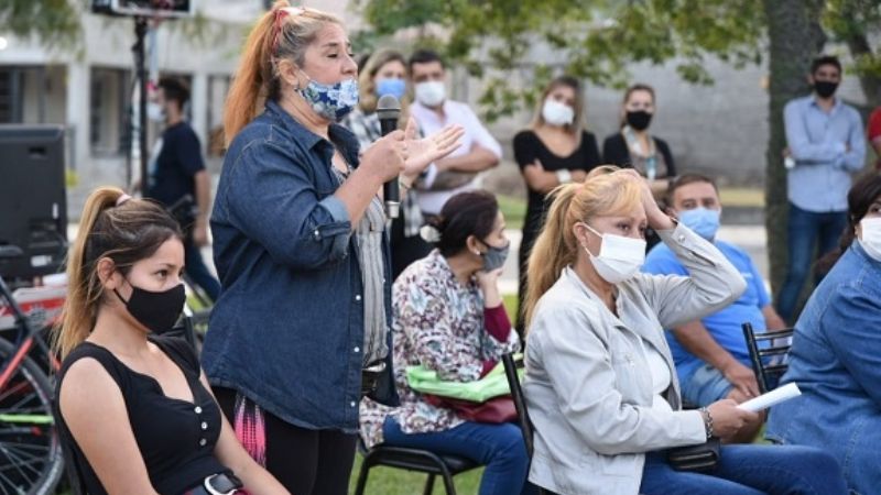 Vecinos de la Zona Este tuvieron su asamblea en La Cruz Negra
