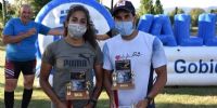 SANTILLAN Y LÍMINA SUTIN, ganadores del Acuatlon en V. Viejo.