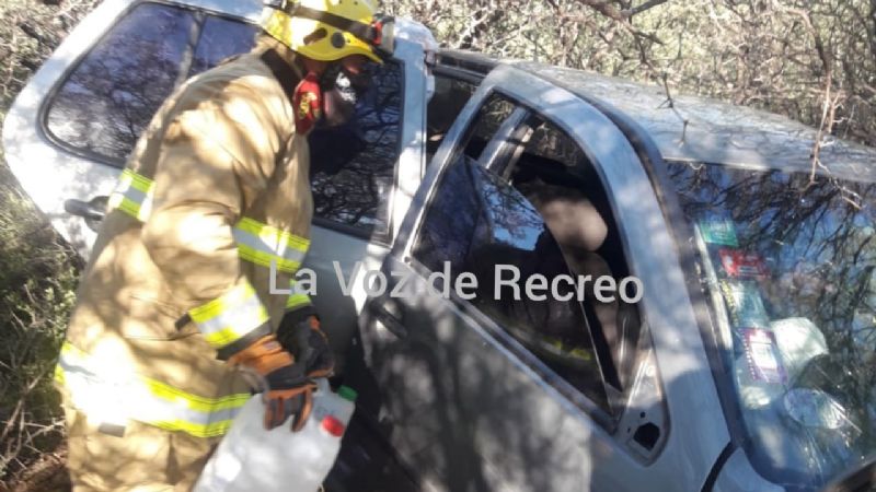 Pasó a un camión en la ruta 157 y de frente venía otro
